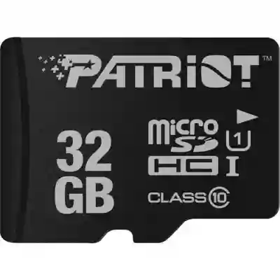 Memory Card microSDHC Patriot LX 32GB, Class 10, UHS-I U1