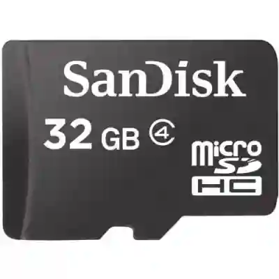 Memory Card microSDHC SanDisk by WD 32GB, Class 4