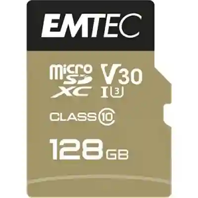 Memory Card microSDXC Emtec SpeedIN Pro 128GB, Class 10, UHS-I U3, V30