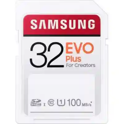 Memory Card SDXC Samsung EVO Plus 32GB, Class 10, UHS-I U1