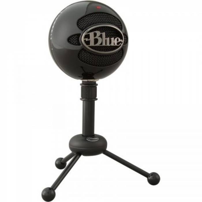 Microfon Logitech Blue Snowball, Black Microfon Logitech Blue Snowball, Black