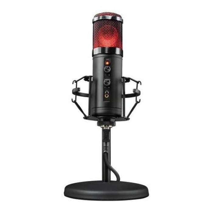 Microfon Trust GXT256 EXXO, RGB LED, Black
