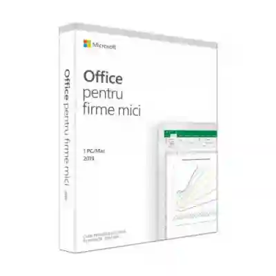 Microsoft Office Home and Business 2019 Engleza, Medialess Retail, 1User