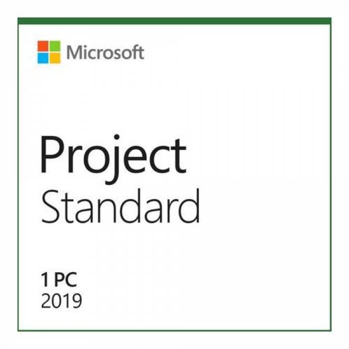 Microsoft Project Standard 2019 32-64-bit English Medialess Retail