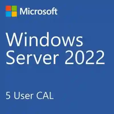 Microsoft Windows Server CAL 2022 English 1pk DSP OEI 5 Clt User CAL