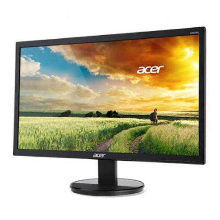Monitor LED Acer K242HYLH, 23.8inch, 1920x1080, 1ms, Black