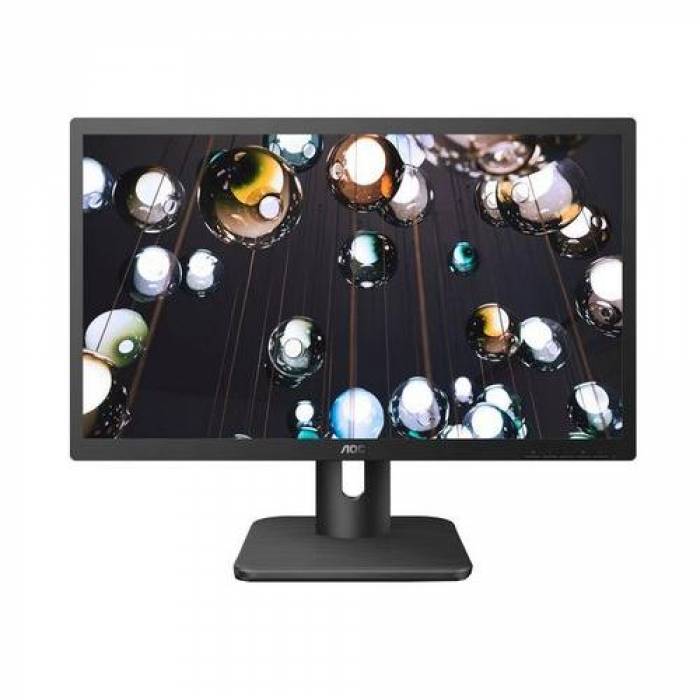 Monitor LED AOC 22E1D, 21.5inch, 1920x1080, 2ms, Black