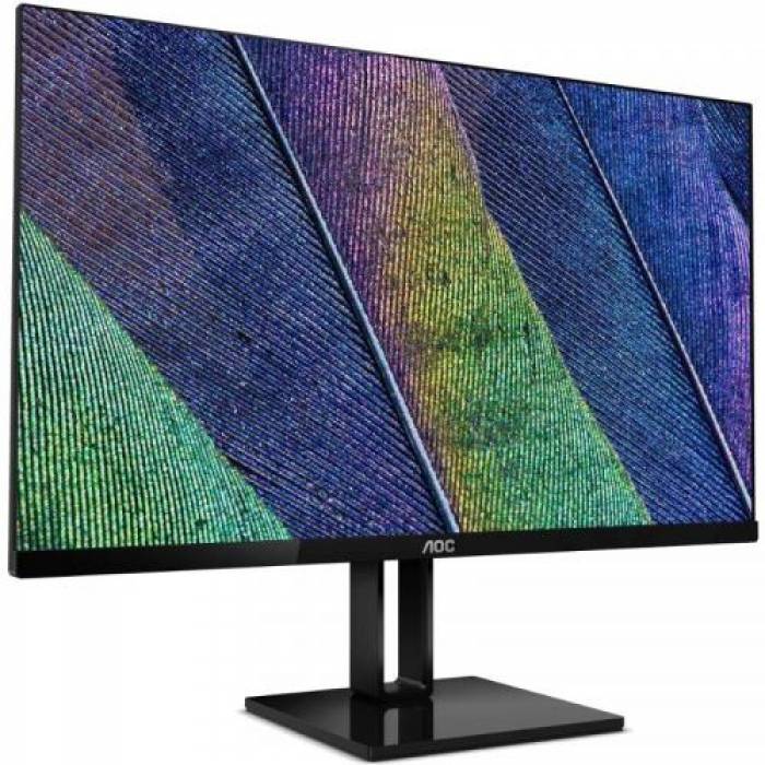 Monitor LED AOC 22V2Q, 21.5inch, 1920x1080, 5ms, Black