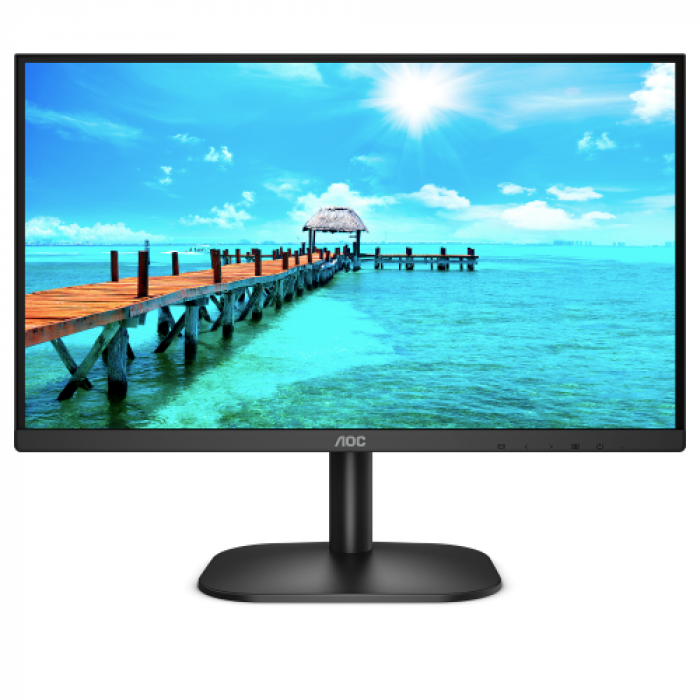 Monitor LED AOC 24B2XD, 23.8inch, 1920x1080, 4ms, Black