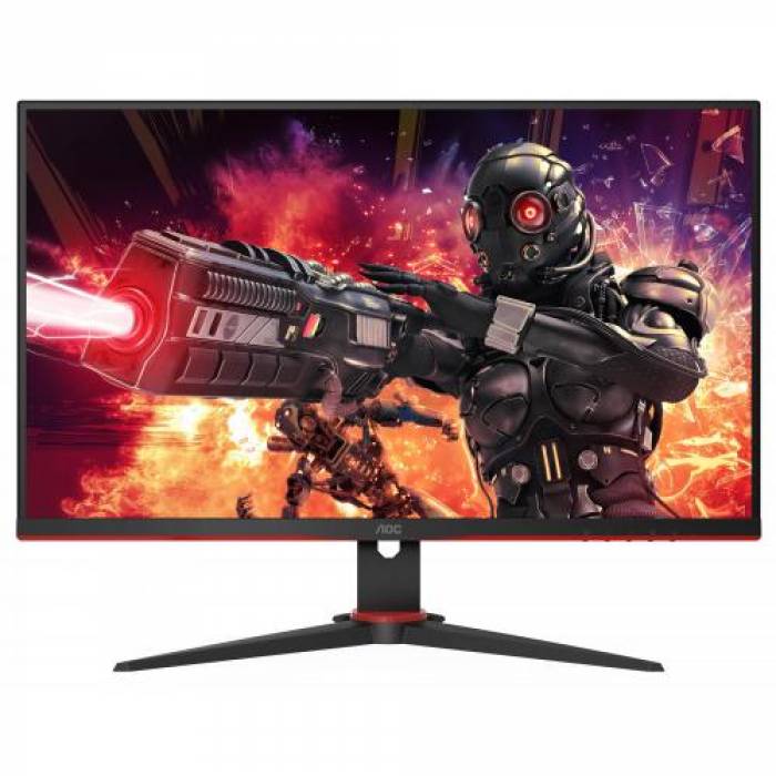 Monitor LED AOC 24G2AE, 23.8inch, 1920x1080, 1ms, Black