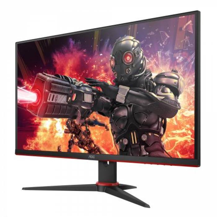 Monitor LED AOC 24G2AE, 23.8inch, 1920x1080, 1ms, Black