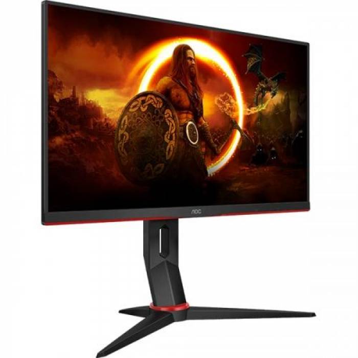 Monitor LED AOC 24G2SU, 23.8inch, 1920x1080, 4ms, Black