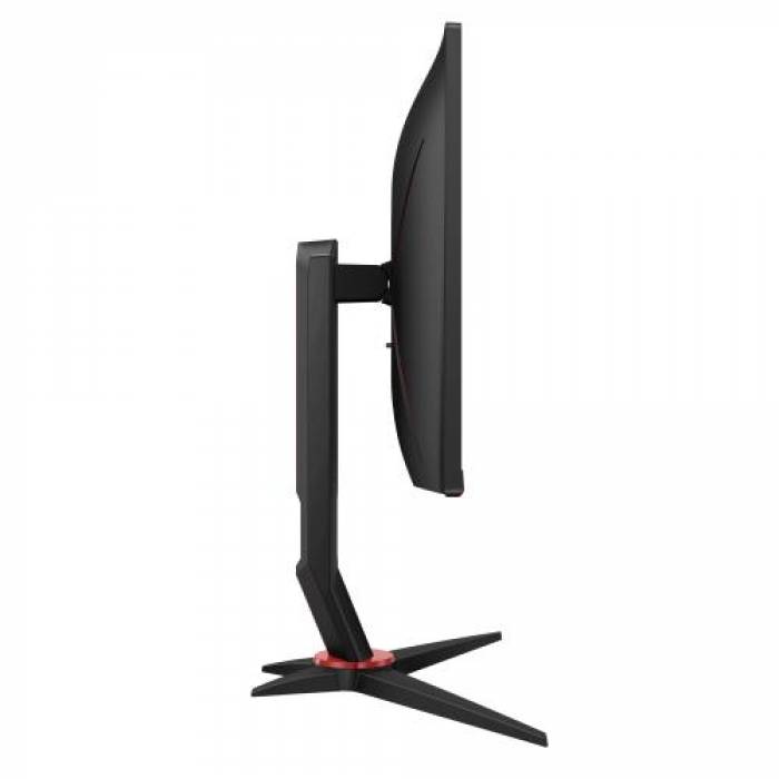 Monitor LED AOC 24G2U5/BK, 23.8inch, 1920x1080, 1ms, Black-Red