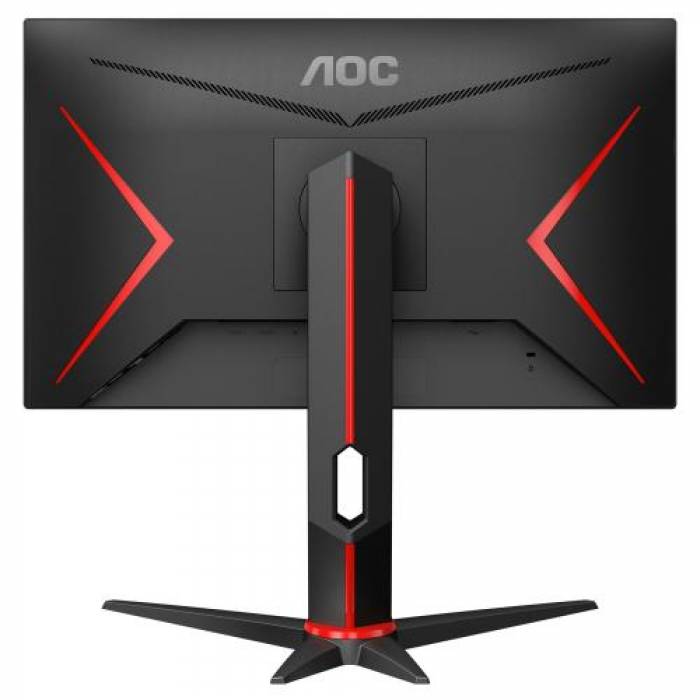 Monitor LED AOC 24G2U5/BK, 23.8inch, 1920x1080, 1ms, Black-Red