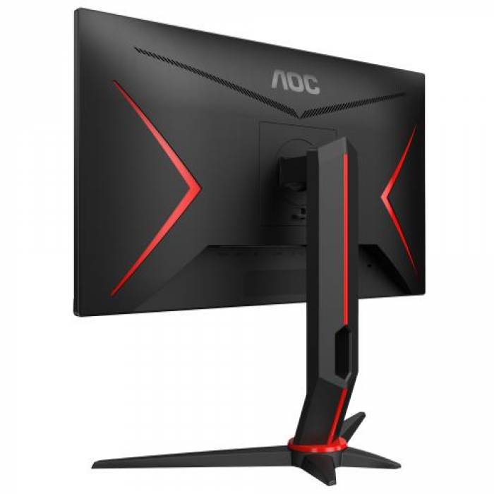 Monitor LED AOC 24G2U5/BK, 23.8inch, 1920x1080, 1ms, Black-Red