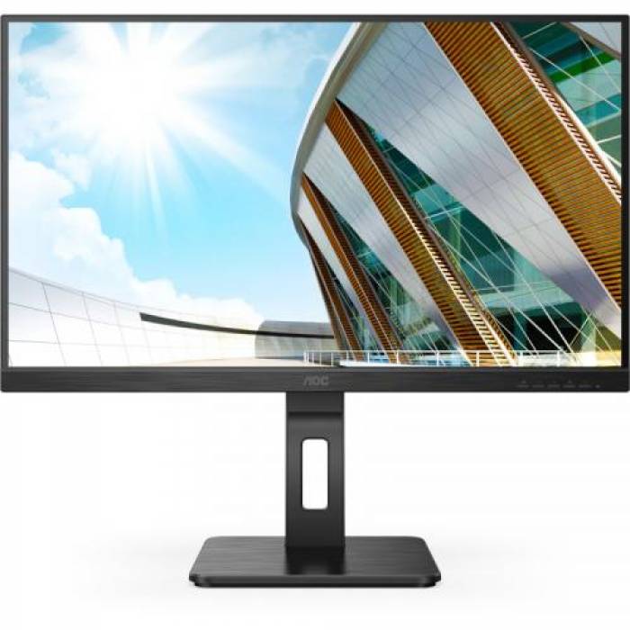 Monitor LED AOC 24P2QM, 23.8inch, 1920x1080, 4ms, Black