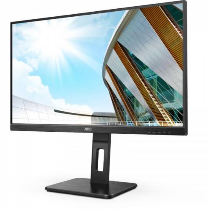 Monitor LED AOC 24P2QM, 23.8inch, 1920x1080, 4ms, Black