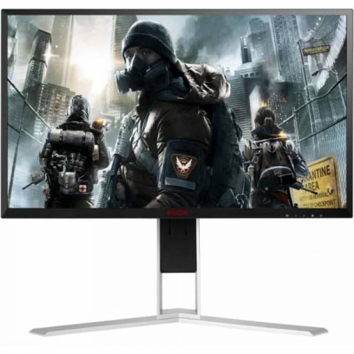 Monitor LED AOC AG241QG, 24inch, 2560x1440, 1ms, Black-Silver