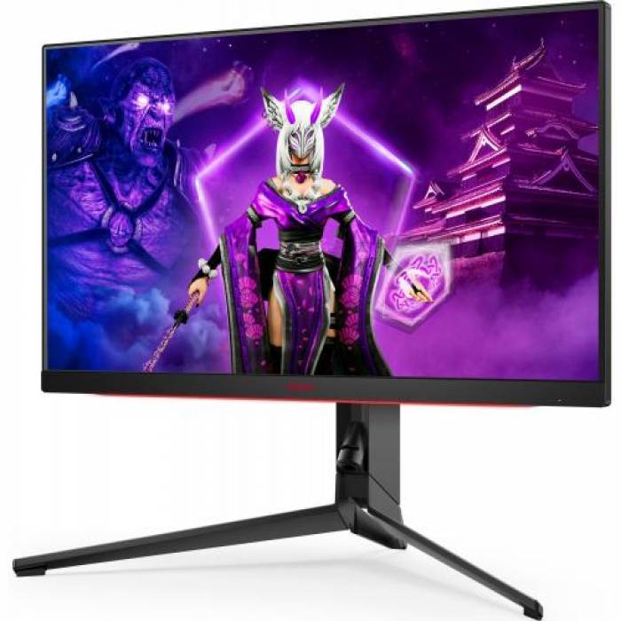 Monitor LED AOC AG274FZ, 27inch, 1920x1080, 1ms GTG, Black-Red