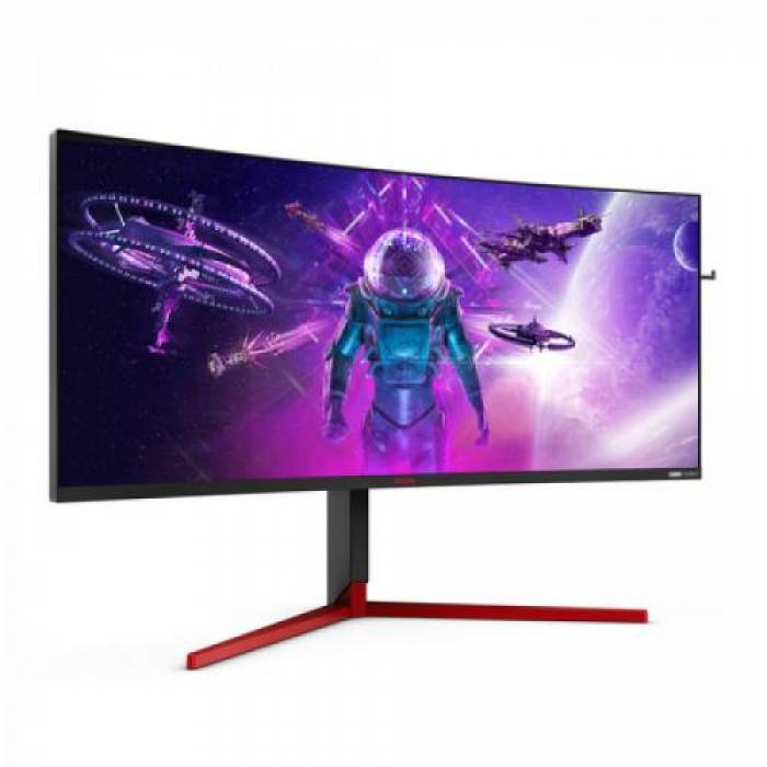 Monitor LED AOC AG353UCG, 35inch, 3440x1440, 2ms, Black