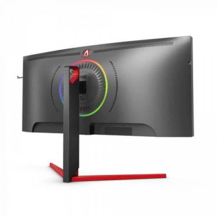 Monitor LED AOC AG353UCG, 35inch, 3440x1440, 2ms, Black