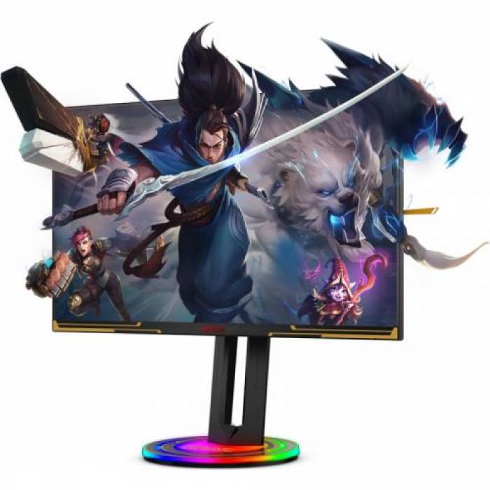 Monitor LED AOC AGON AG275QXL, 27inch, 2560x1440, 1ms, Black-Gold