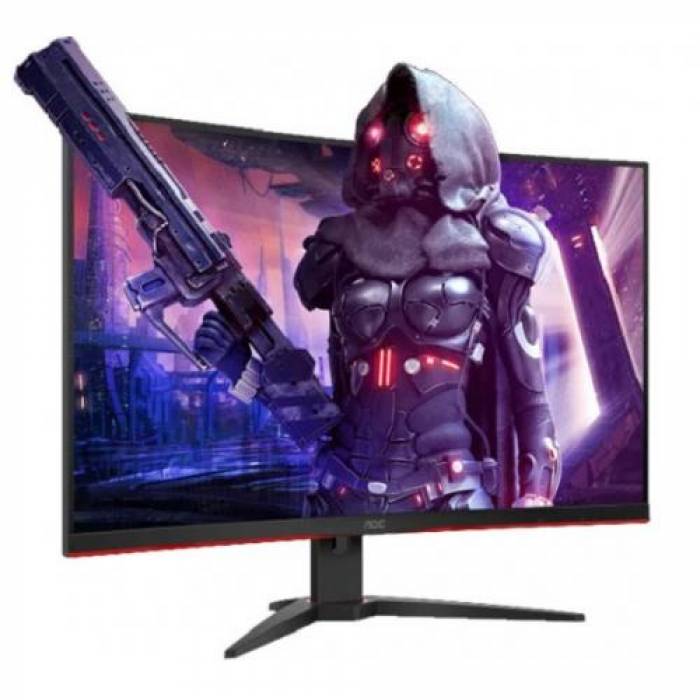 Monitor LED AOC CQ32G2SE, 31.5inch, 2560x1440, 1ms, Black