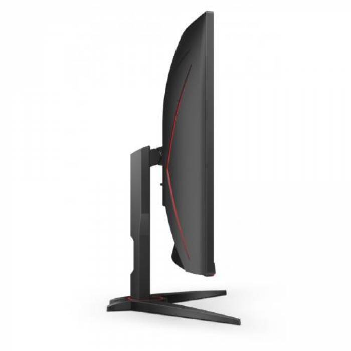 Monitor LED AOC CQ32G2SE, 31.5inch, 2560x1440, 1ms, Black