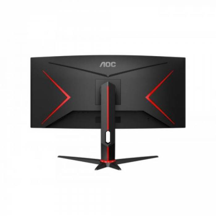 Monitor LED AOC CU34G2/BK, 34inch, 3440x1440, 1ms, Black