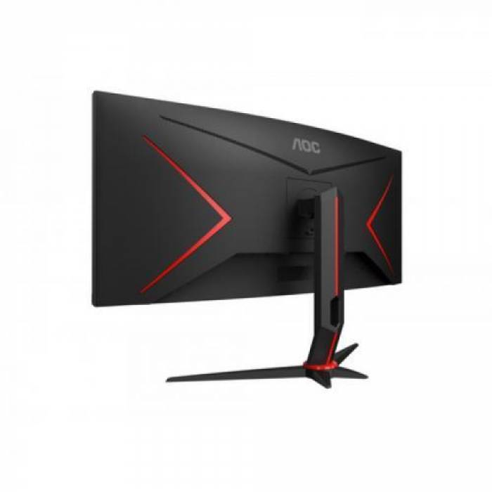 Monitor LED AOC CU34G2X/BK, 34inch, 3440x1440, 1ms, Black