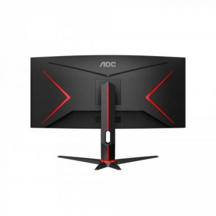 Monitor LED AOC CU34G2X/BK, 34inch, 3440x1440, 1ms, Black