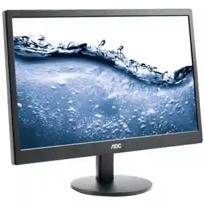 Monitor LED AOC e2070Swn, 20inch, 1600x900, 5ms, Black