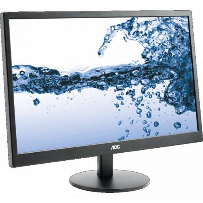 Monitor LED AOC E2270SWHN, 21.5inch, 1920x1080, 5ms, Black