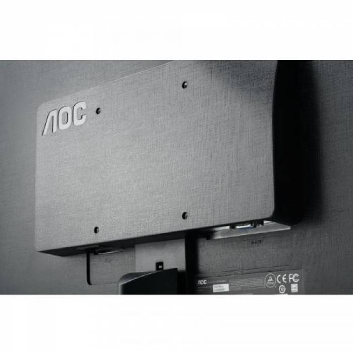 Monitor LED AOC E2270SWHN, 21.5inch, 1920x1080, 5ms, Black