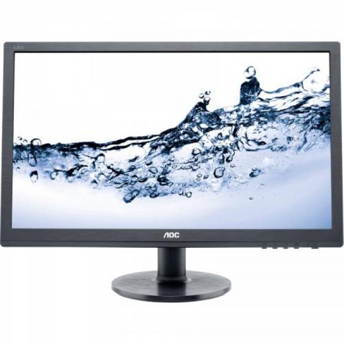 Monitor LED AOC E2460SH, 24inch, 1920x1080, 1ms, Black