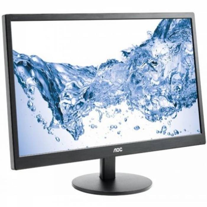 Monitor LED AOC E2470SWH, 23.6inch, 1920x1080, 1ms, Black