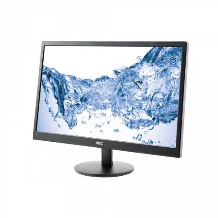 Monitor LED AOC E2470SWHE, 23.6inch, 1920x1080, 5ms, Black