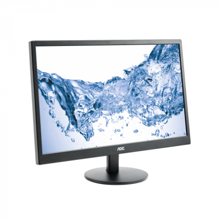 Monitor LED AOC E2470SWHE, 23.6inch, 1920x1080, 5ms, Black