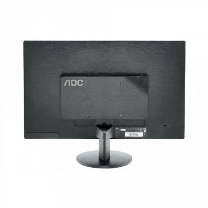 Monitor LED AOC E2470SWHE, 23.6inch, 1920x1080, 5ms, Black