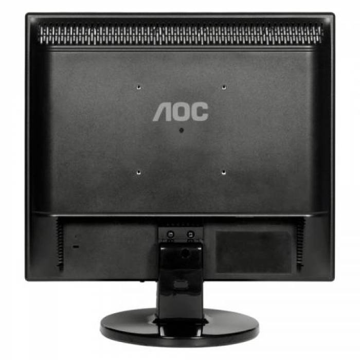 Monitor LED AOC E719SDA, 17inch, 1280x1024, 5ms, Black-Silver