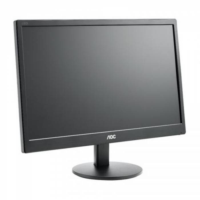 Monitor LED AOC e970Swn, 18.5inch, 1366x768, 5ms, Black