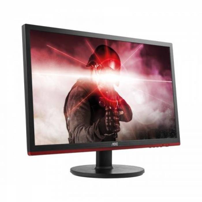 Monitor LED AOC G2460VQ6, 24inch, 1920x1080, 1ms, Black-Red