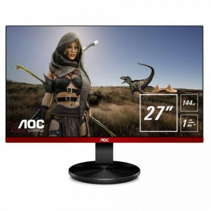 Monitor LED AOC G2790PX, 27inch, 1920x1080, 1ms, Black-Red