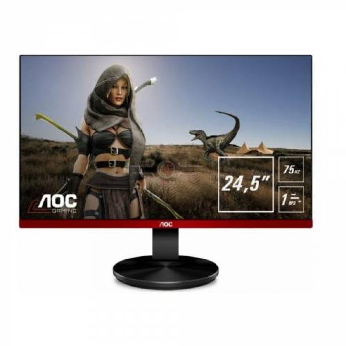 Monitor LED AOC Gaming G2590VXQ, 24.5inch, 1920x1080, 1ms, Black