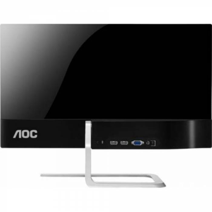 Monitor LED AOC I2481FXH, 23.8inch, 1920x1080, 4ms, Black-Silver