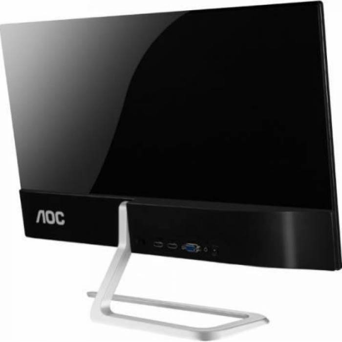 Monitor LED AOC I2481FXH, 23.8inch, 1920x1080, 4ms, Black-Silver