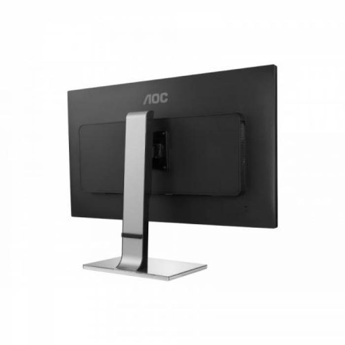 Monitor LED AOC Q2577PWQ, 25inch, 2560x1440, 5ms, Black-Silver