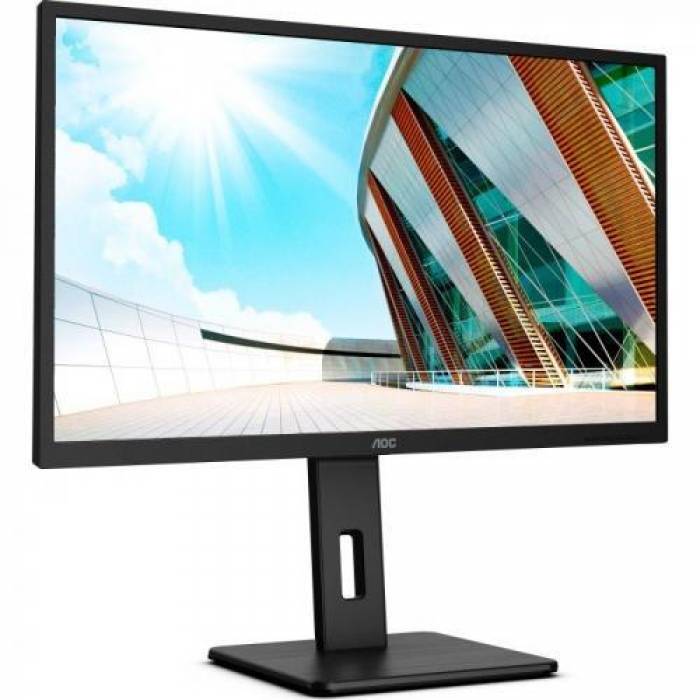 Monitor LED AOC Q32P2, 23.8inch, 2560x1440, 4ms, Black