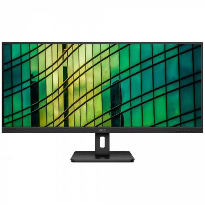 Monitor LED AOC Q34E2A, 34inch, 2560x1080, 4ms, Black