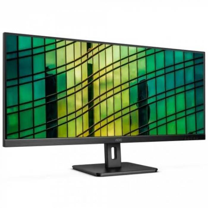 Monitor LED AOC Q34E2A, 34inch, 2560x1080, 4ms, Black